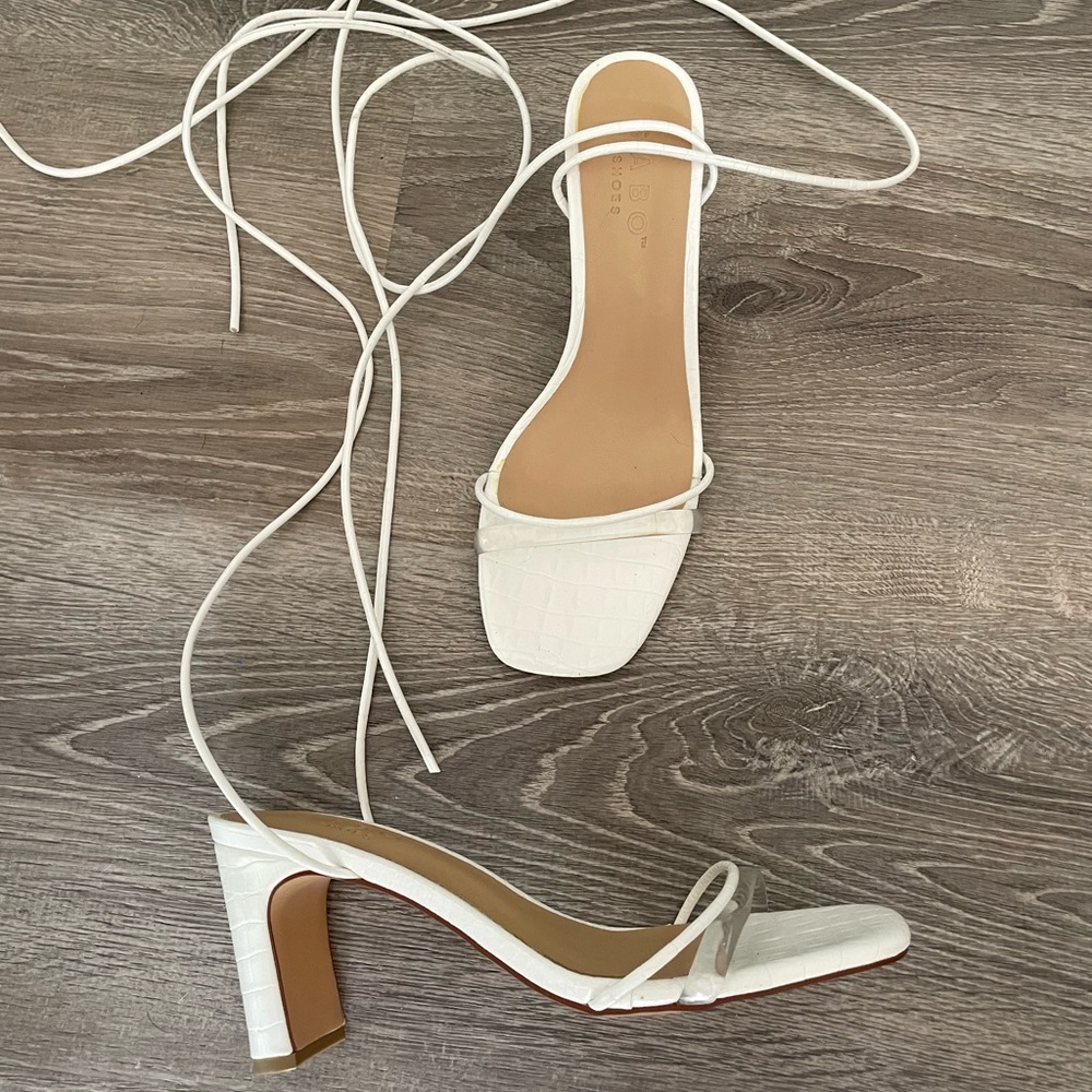 Sabo skirt strappy livia heels